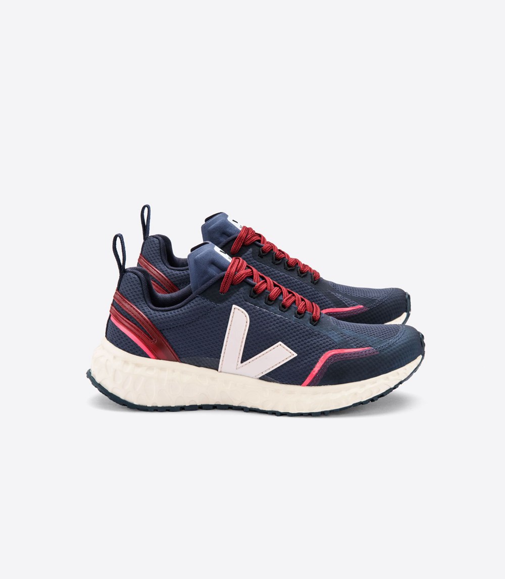 Veja Sneakers Dama - Condor Mesh - Albastri/Albi - 3495108-BX